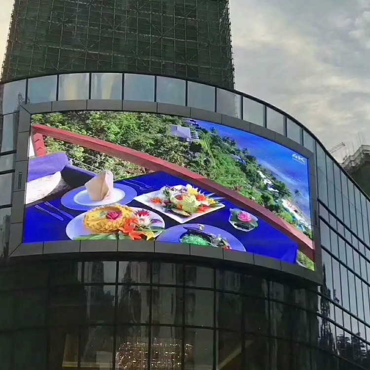 LED屏幕在戶外廣告中的優勢與效果